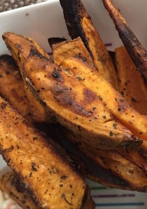 Una foto de Batatas 'fritas' al horno