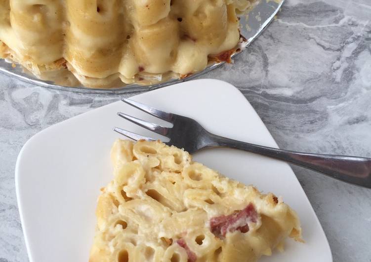 Rahasia Membuat Macaroni and Cheese in bundt pan #berburucelemekemas  #resolusi2019, Enak