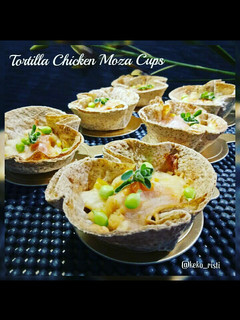 Foto resep Tortilla Chicken Moza Cups