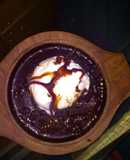 Hot sizzling brownie ice cream