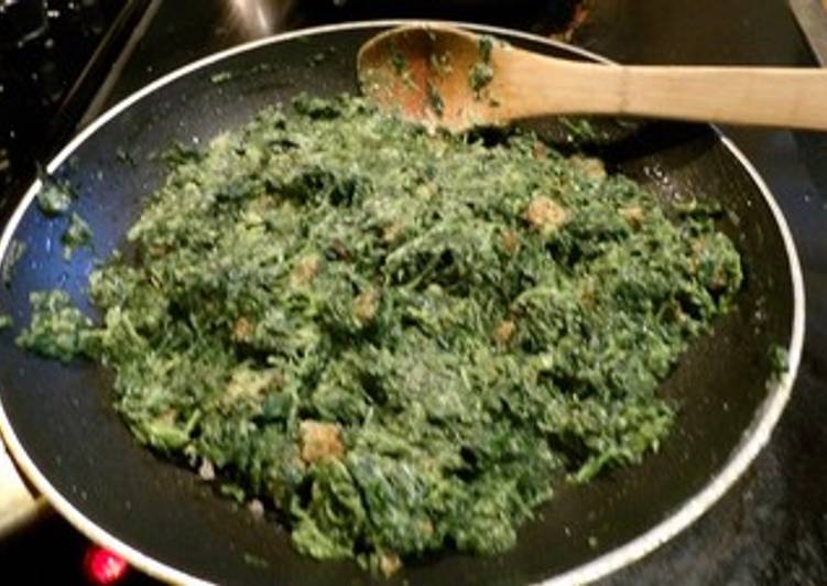 Recipe of Quick Paul&#39;s Thanksgiving Chopped Spinach