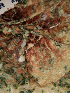 Foto resep Telur dadar bayam