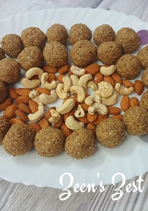 A picture of Dry Fruits Laddoos.