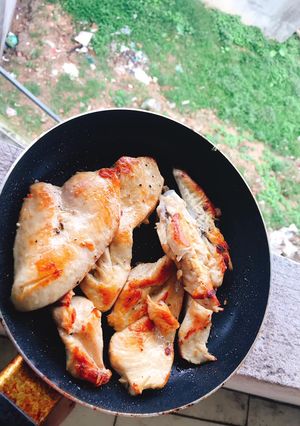 Hình của món Thịt gà áp chảo cho gymer.