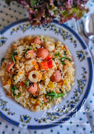 Foto resep Yakimeshi (Nasi Goreng Jepang)