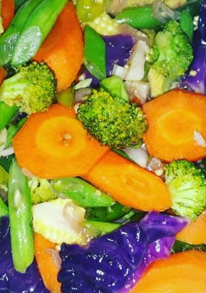 Foto resep Capcay pelangi