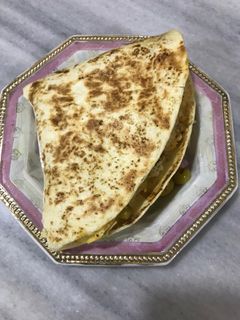 صورة لوصفة ساندويش الدجاج بخبز التورتيلا 🌯