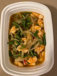 Foto resep Spicy Shrimp with string bean and onion