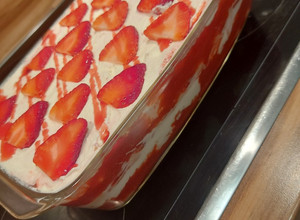 Epres tiramisu recept fotója