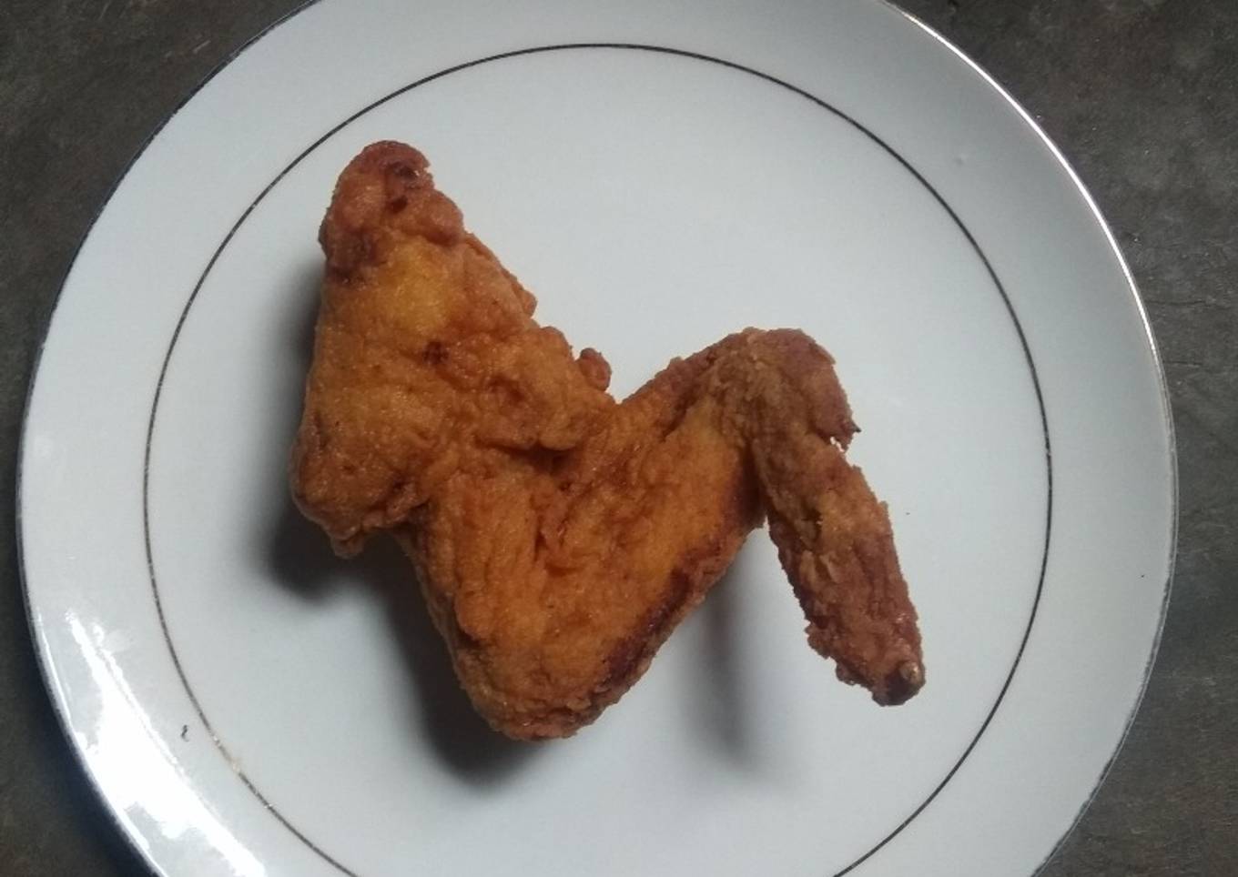 Sayap ayam goreng renyah