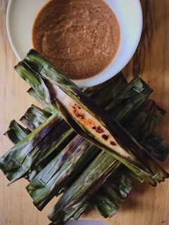 Foto resep OTAK-OTAK IKAN & BUMBU KACANG