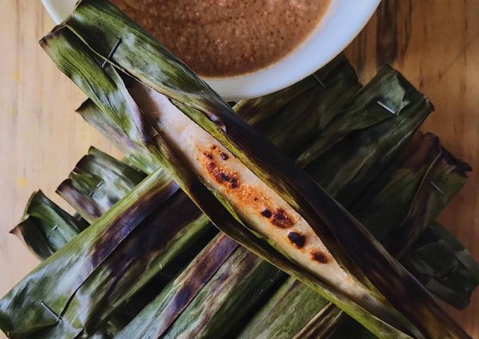 OTAK-OTAK IKAN & BUMBU KACANG