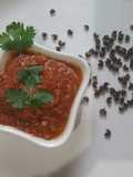 Nepali Timur / sichuan pepper and tomato ki chutney