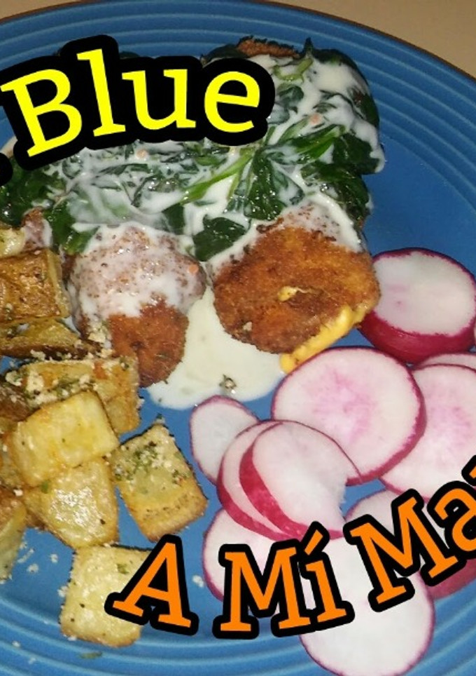 Una foto de Pechugas a la Cordón Blue (a mí manera 😋)