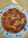 Torta alle pesche