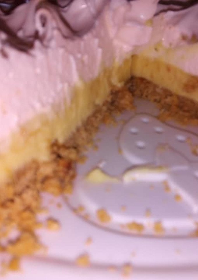 Una foto de Lemon pie con leche condensada