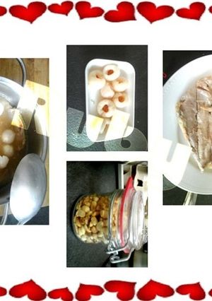 Hình của món Vịt nấu đậu phộng.