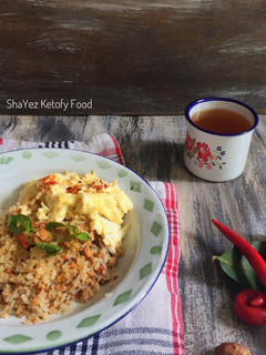 Foto resep Nasi Tutug Oncom Ketofy#ketopad