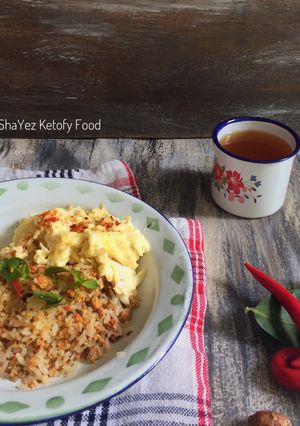 Foto resep Nasi Tutug Oncom Ketofy#ketopad
