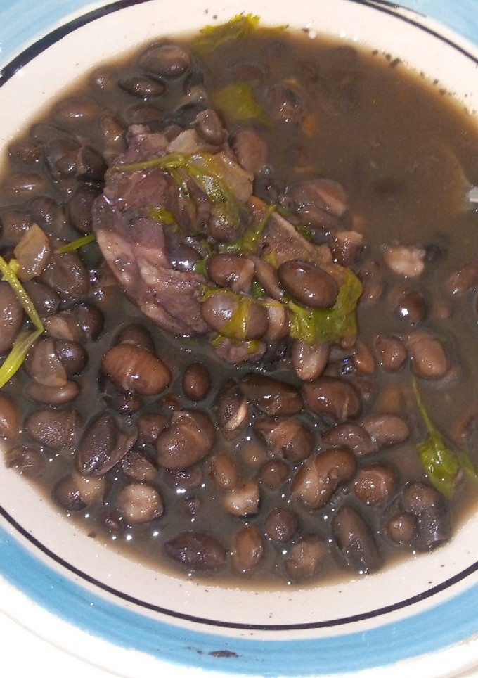 Una foto de Frijol con puerco