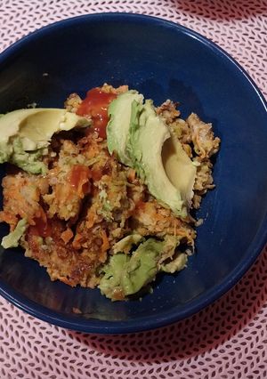 Una foto de "Guisado de verduras" zanahoria 🥕 con chayote 😋