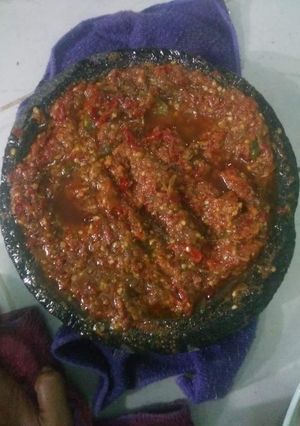 Foto resep Sambal Belacan Pelakor,, Pedasnya Serasa Di Labrak Istri Sah😂