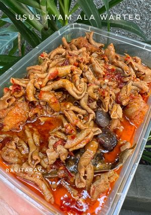 Foto resep Usus ayam ala warteg