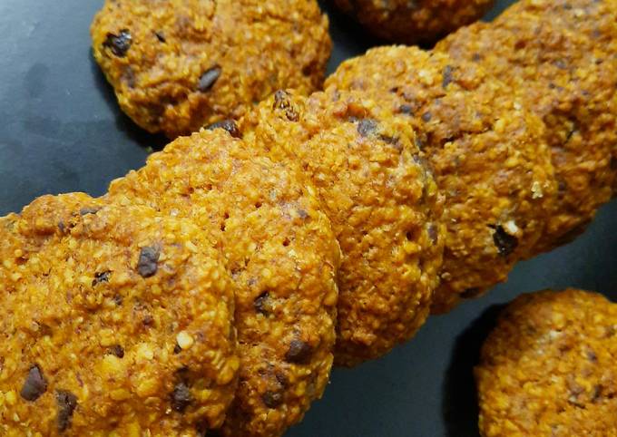 Oat Chocolate Cookies