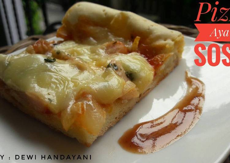 Resep PIZZA SOSIS &amp; AYAM by homemade yang Sempurna