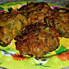 Rohu Fish Egg Fritters A picture of Rohu Fish Egg Fritters.