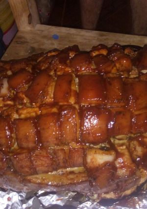 Una foto de Pernil de cerdo