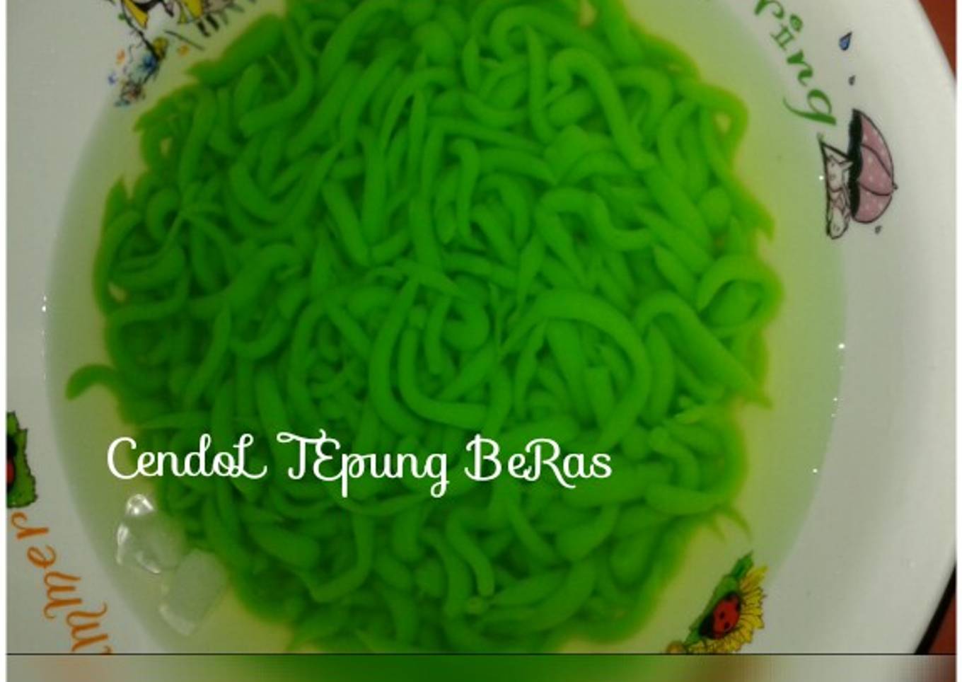 Cendol tepung beras #bikinramadanberkesan