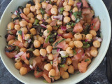 Ensalada de Garbanzos Israelí