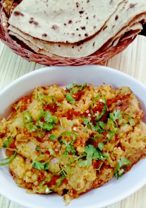A picture of Shaljum ki Bhujia.
