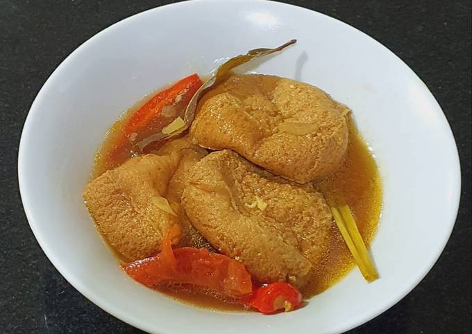 Semur Tahu kuah