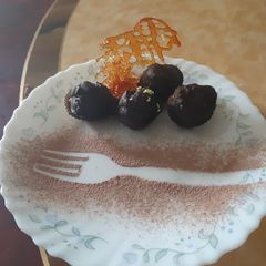 A picture of Carrot Halwa chocolates.