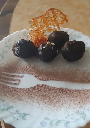 A picture of Carrot Halwa chocolates.