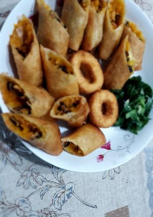 南瓜捲（素食） 的食譜成品照片