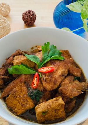 Foto resep Semur Ayam Tahu (Bumbu Five Spice)