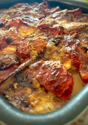 Une photo de Gratin d’aubergines, saison 4