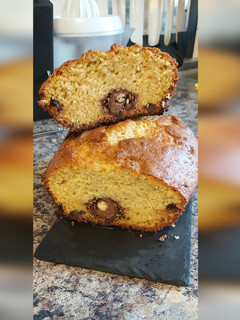 Una foto de Bizcocho con Ferreros Rocher