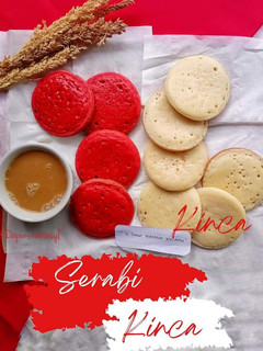 Foto resep Serabi Kinca Merah Putih