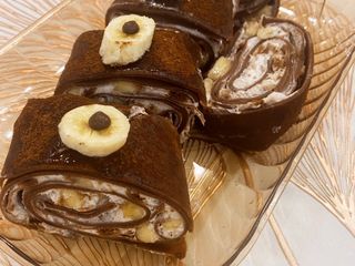 كريب رول 🍫🍌