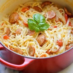 A picture of One pot pasta.