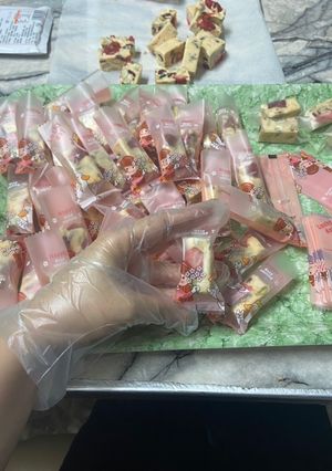 Hình của món Kẹo nougat.