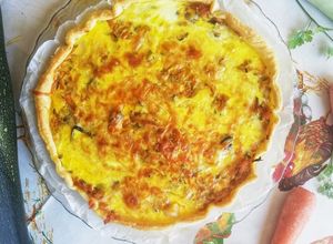 Foto de Quiche de legumes e atum