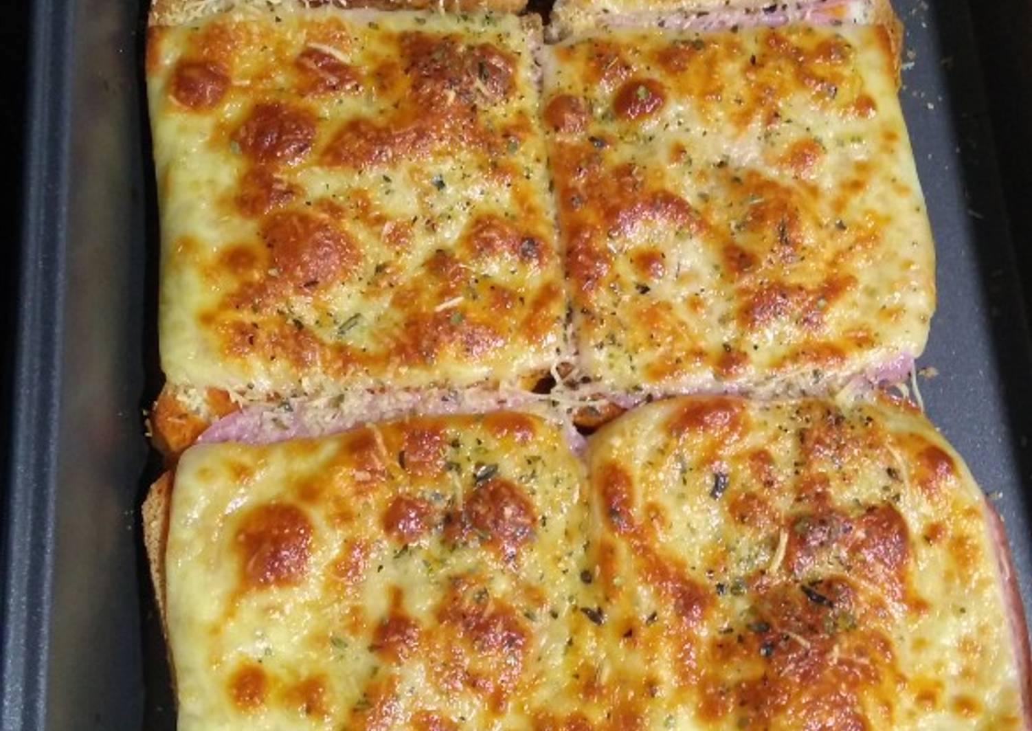 Pizza Casera Con Pan