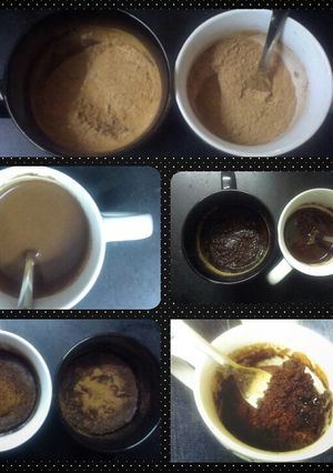 A picture of 5-minute Super Moist Chocolate Mug Cake.