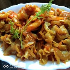 A picture of Masala Macaroni.
