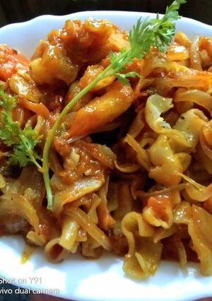 A picture of Masala Macaroni.